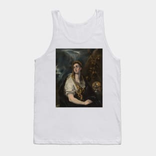 Penitent Magdalene by El Greco Tank Top